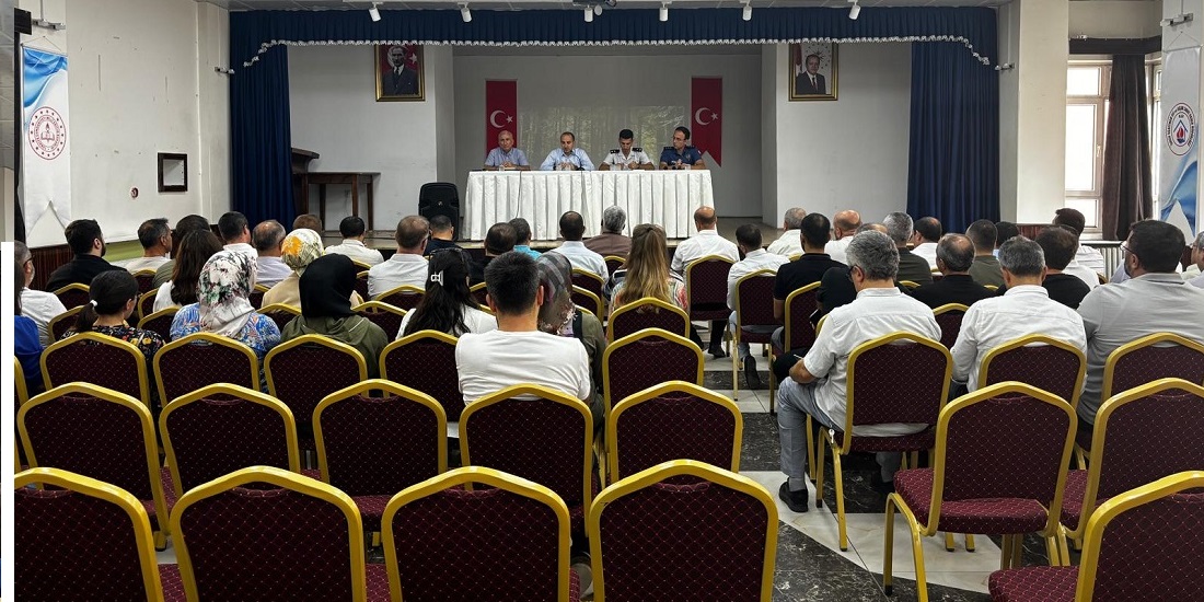 Okul öncesi asayiş ve güvenlik toplantısı yapıldı