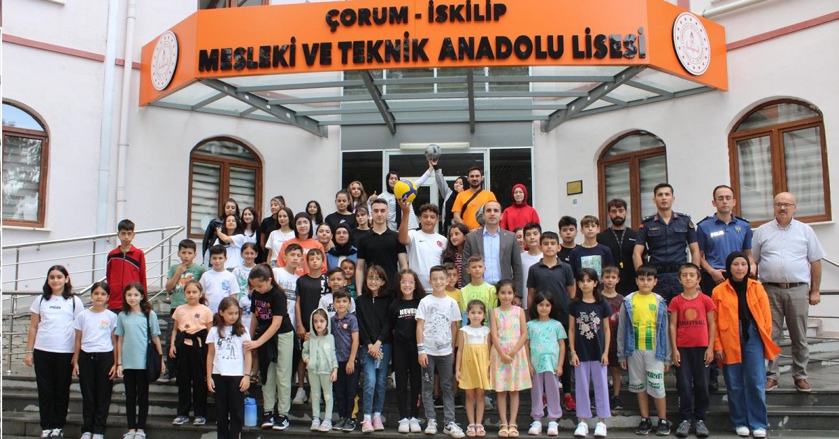 Yaz spor okullarının kapanış programı yapıldı