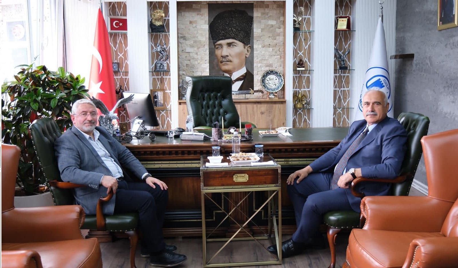 Aşgın’dan İsmail Çizikci’ye iade-i ziyaret