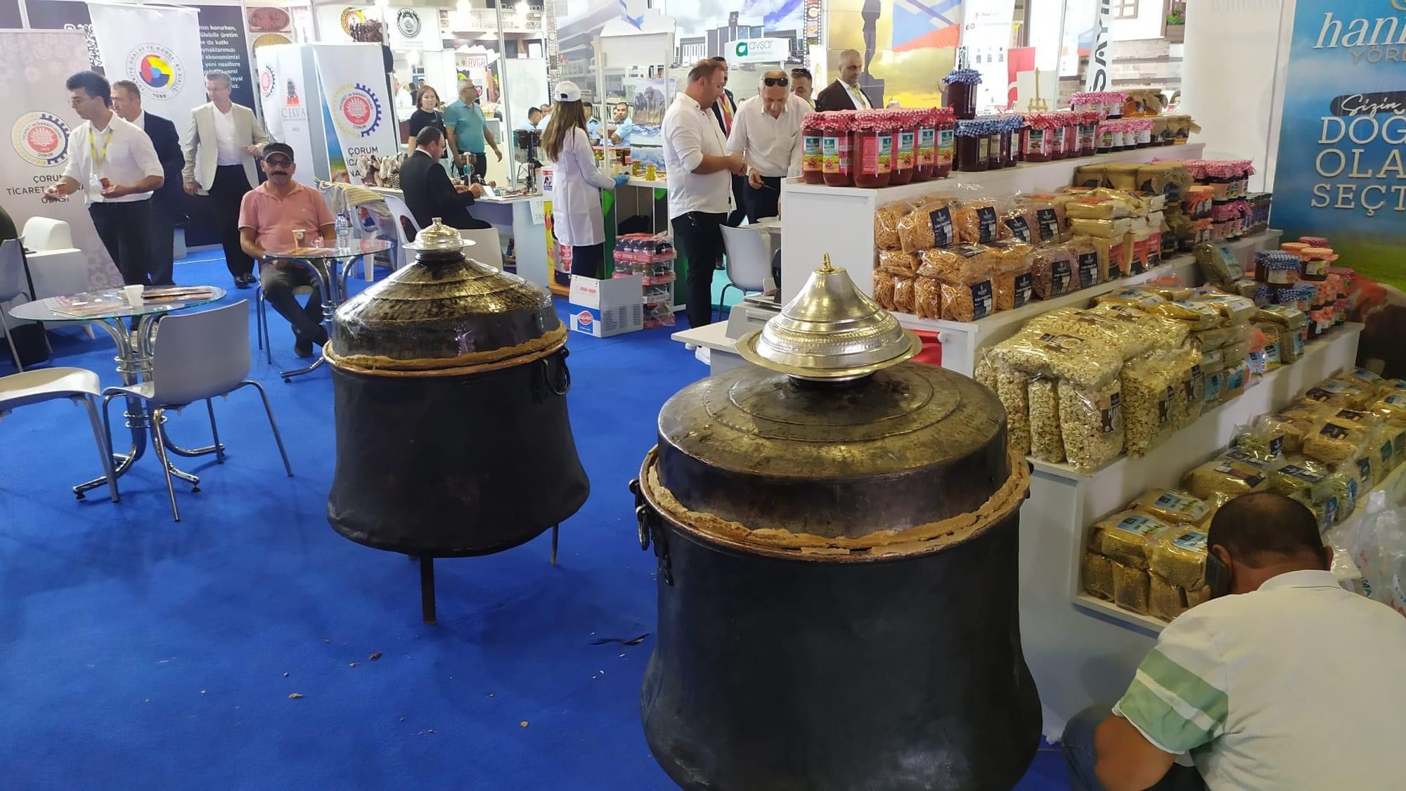 İskilip’in yöresel lezzetleri YÖREX 2024’te büyük ilgi gördü