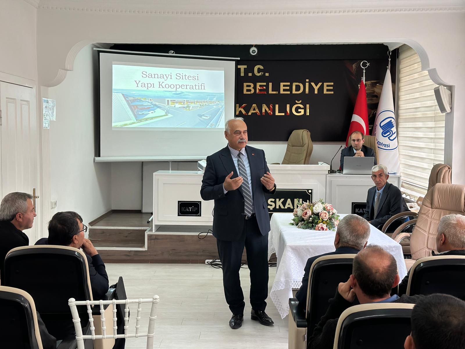 Sanayi Sitesine yeni işyerlerinin yapımı için istişare süreci başladı