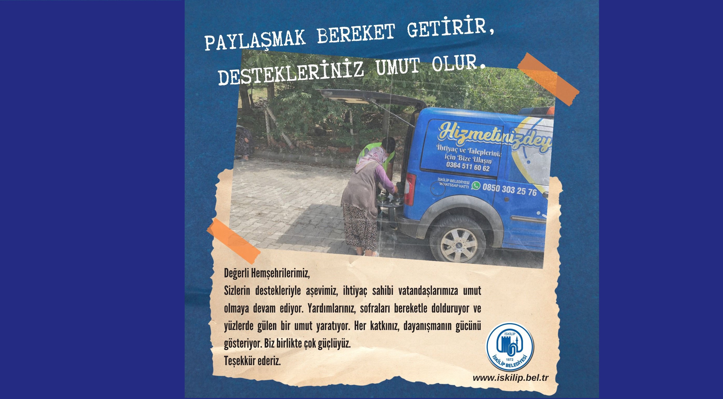 Aşevimize destek olalım!