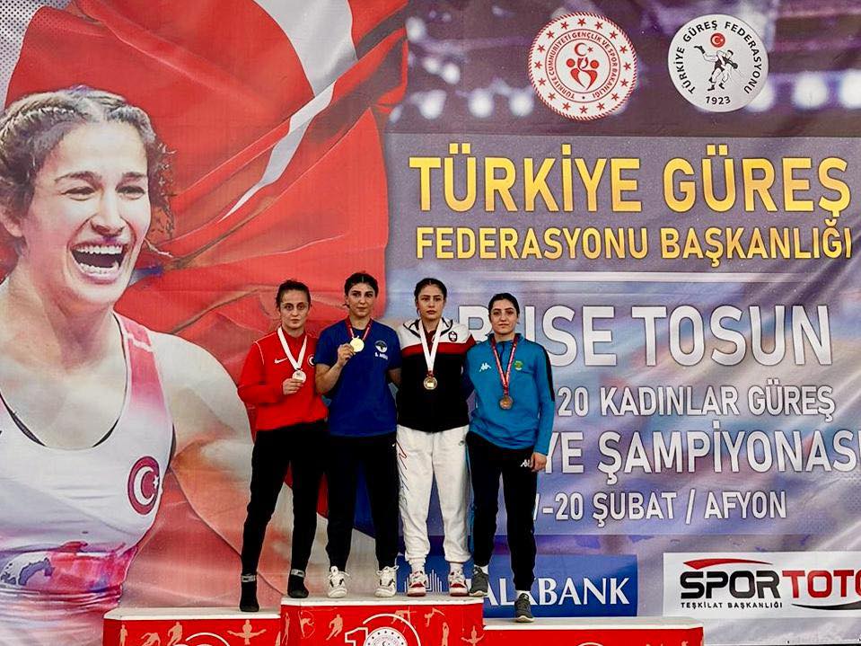 Halime Polat Türkiye üçüncüsü