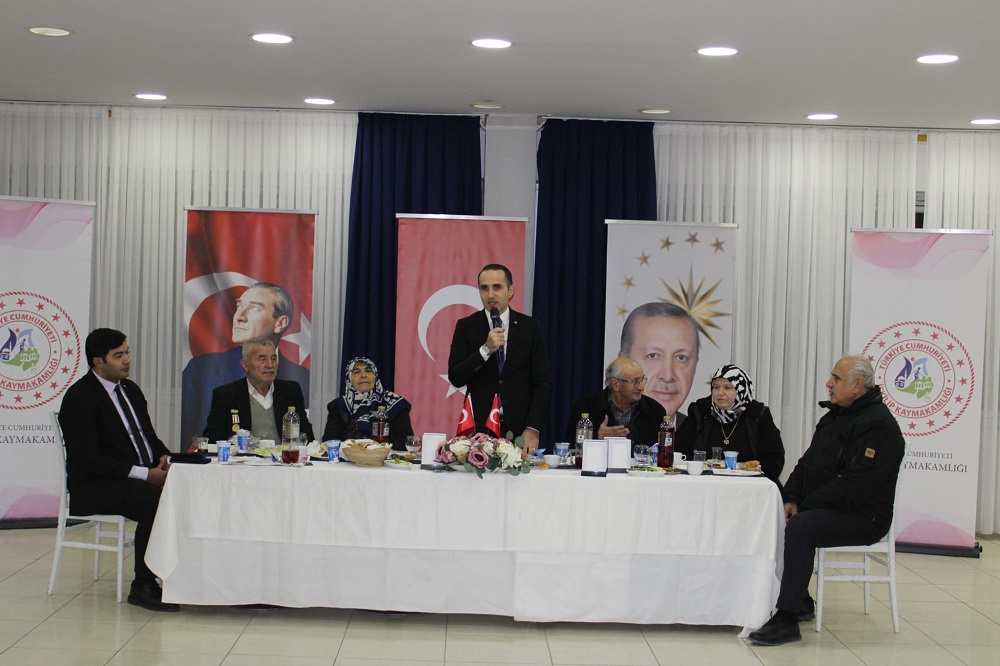 Şehit yakınları ve gaziler onuruna iftar programı düzenlendi