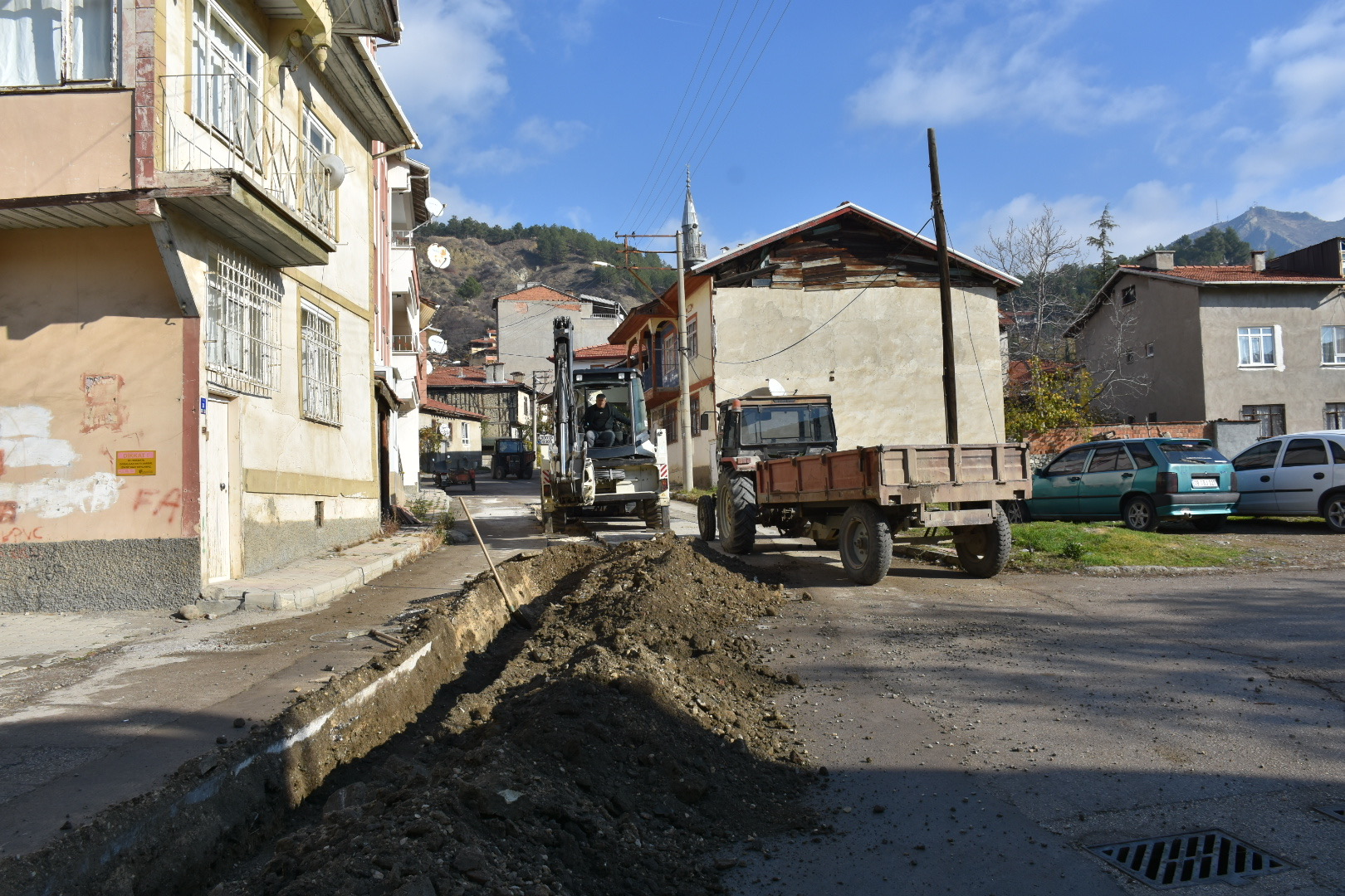 İçme suyu hattı güçlendirme çalışmaları başladı!
