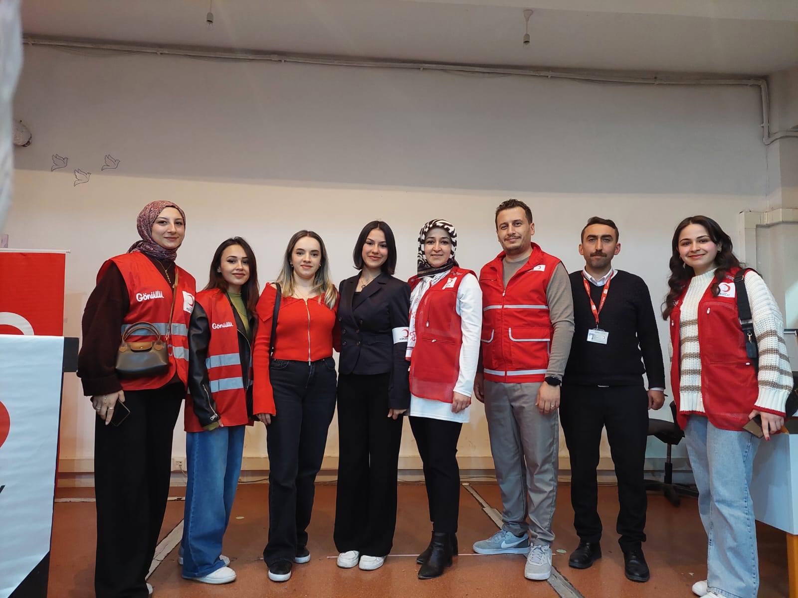 İskilip Kızılay Şubesi'nden Danişmend Fen Lisesi'ne ziyaret