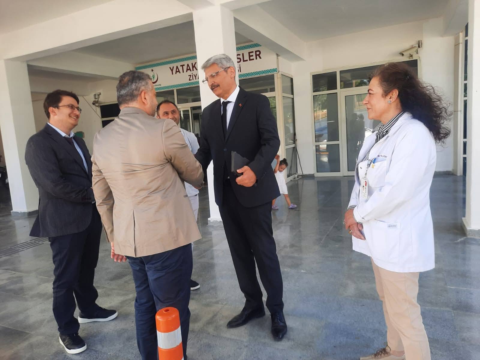 Sağlık İl Müdürü Zehir, Devlet Hastanesi'nde incelemelerde bulundu